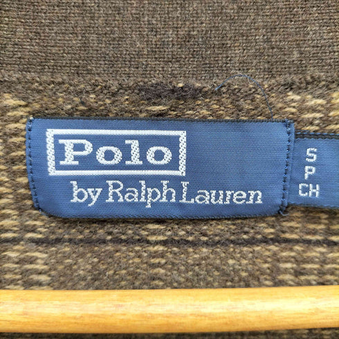 ポロバイラルフローレン Polo by RALPH LAUREN GLEN プラッド ウール カーディガン メンズ import:S