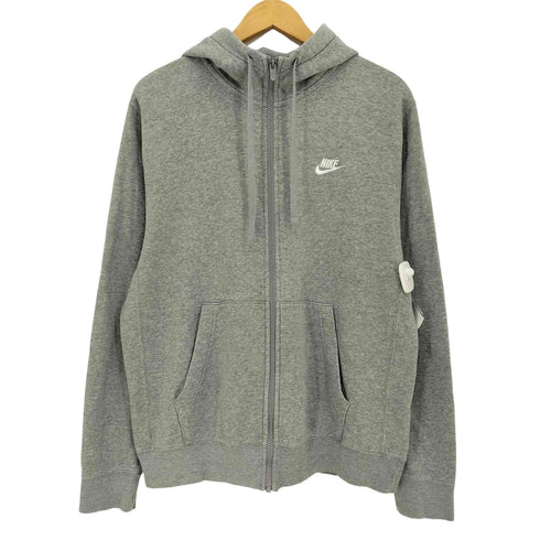 ナイキ NIKE スウッシュ刺繍 ジップアップパーカー メンズ import:M