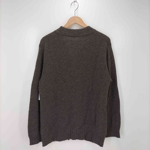 エムエイチエル MHL. FINE SHETLAND CARDIGAN ウールカーディガン メンズ JPN:M