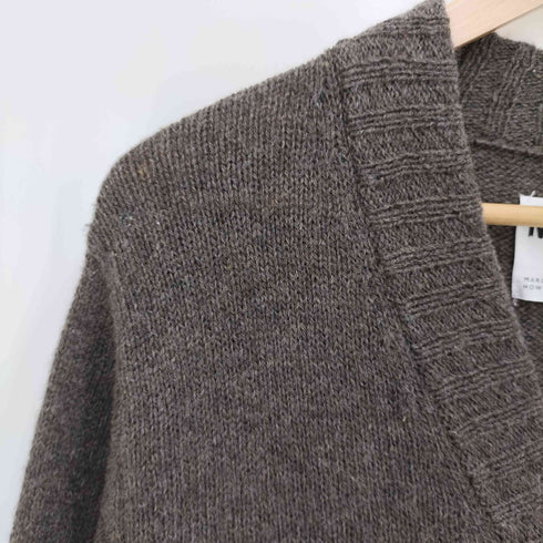エムエイチエル MHL. FINE SHETLAND CARDIGAN ウールカーディガン メンズ JPN:M