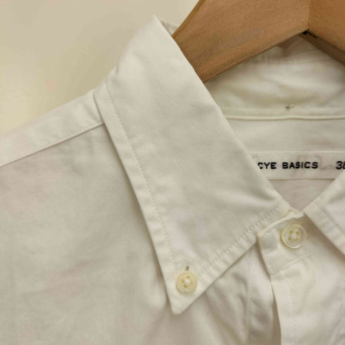 サイベーシックス SCYE BASICS ワンポイント刺繍 ボタンダウン長袖シャツ メンズ US:38