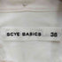 サイベーシックス SCYE BASICS ワンポイント刺繍 ボタンダウン長袖シャツ メンズ US:38