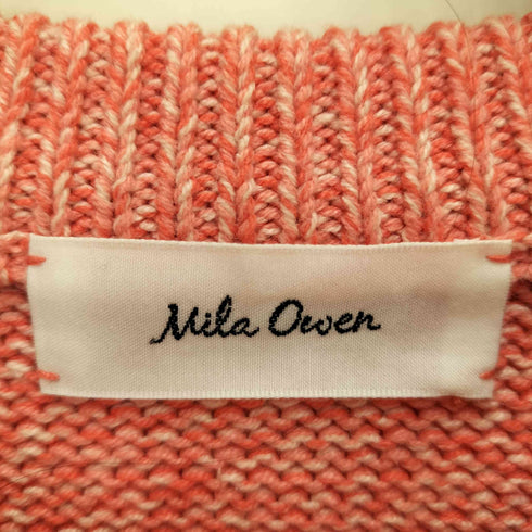 ミラオーウェン Mila Owen メランジコンパクトニットプルオーバー レディース JPN:1