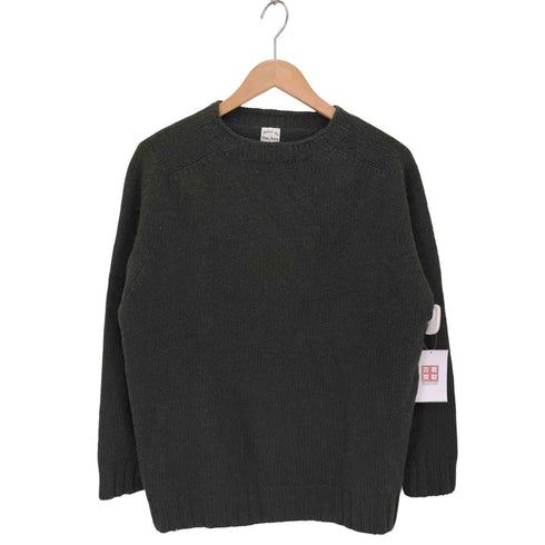 SHETLAND ISLES WOOLLEN MILLS アルパカ混 ウールニット メンズ US:36