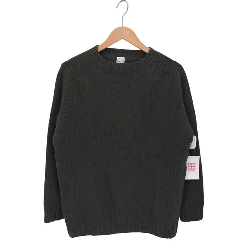 SHETLAND ISLES WOOLLEN MILLS アルパカ混 ウールニット メンズ US:36