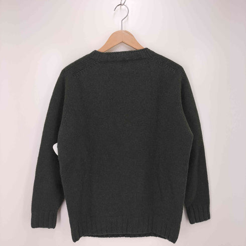 SHETLAND ISLES WOOLLEN MILLS アルパカ混 ウールニット メンズ US:36