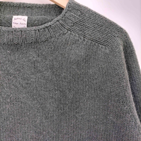 SHETLAND ISLES WOOLLEN MILLS アルパカ混 ウールニット メンズ US:36