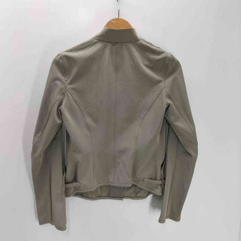 MARGINAL GLAMOR 00S Y2K ギミック デザイン シャイニー ダブル ライダース ジャケット 短丈 レディース