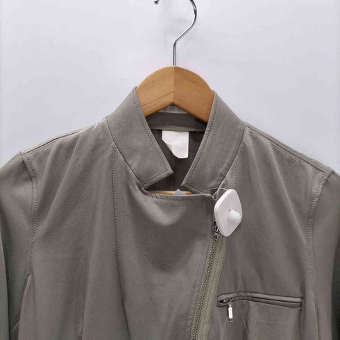 MARGINAL GLAMOR 00S Y2K ギミック デザイン シャイニー ダブル ライダース ジャケット 短丈 レディース