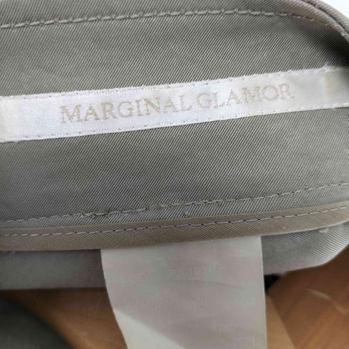 MARGINAL GLAMOR 00S Y2K ギミック デザイン シャイニー ダブル ライダース ジャケット 短丈 レディース