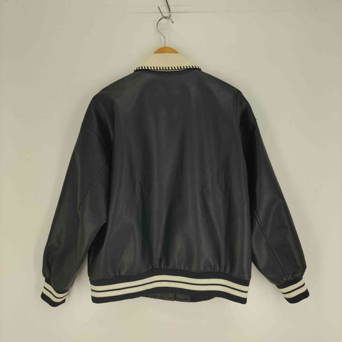 VEGA CHANG フェイクレザー ジャケット レディース import:S