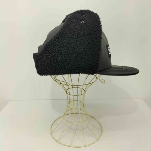 シュプリーム Supreme 22AW NewEra Leather Earflap Box Logo メンズ 8 (63.5cm)