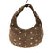 クラネ CLANE MOON SUEDE STUDS BAG ムーン スエード スタッズ バッグ レディース ONE SIZE