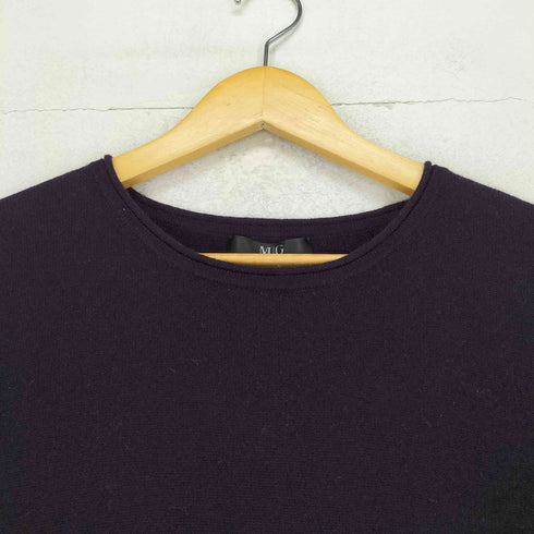 MEG EXCHANGE pure cashmere フロントポケットニット import レディース M