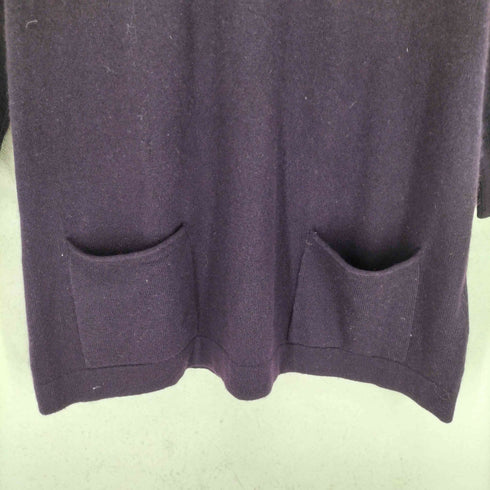 MEG EXCHANGE pure cashmere フロントポケットニット import レディース M