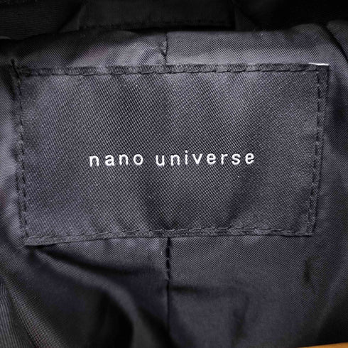 ナノユニバース NANO universe ステンカラーコート バルカラーコート メンズ JPN:L
