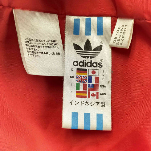 アディダスオリジナルス adidas Originals 00s 万国旗タグ バイカラー パフジャケット メンズ import:L