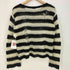 ラグアジェム LAGUA GEM 23ss DAMAGE BORDER KNIT ダメージ ボーダー ニット レディース FREE