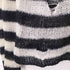 ラグアジェム LAGUA GEM 23ss DAMAGE BORDER KNIT ダメージ ボーダー ニット レディース FREE