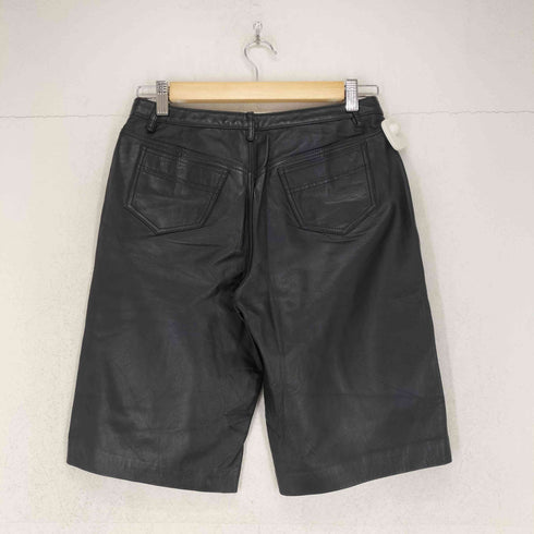 captious person lamb leather ラムレザーショーツ レディース