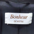 Bonheur カシミヤ100% 比翼 ステンカラー コート レディース JPN:9号