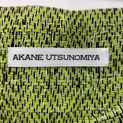 アカネウツノミヤ AKANE UTSUNOMIYA フリンジデザインミニスカート レディース
