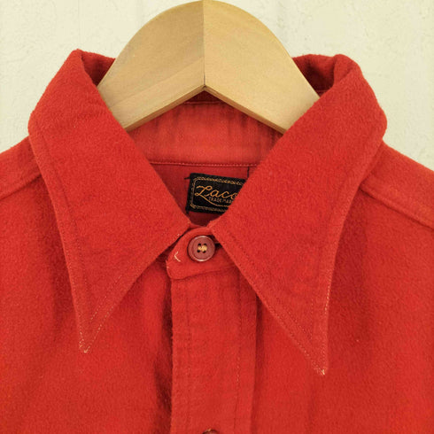 Laco 70S マチ付きウールシャツ メンズ