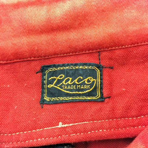 Laco 70S マチ付きウールシャツ メンズ