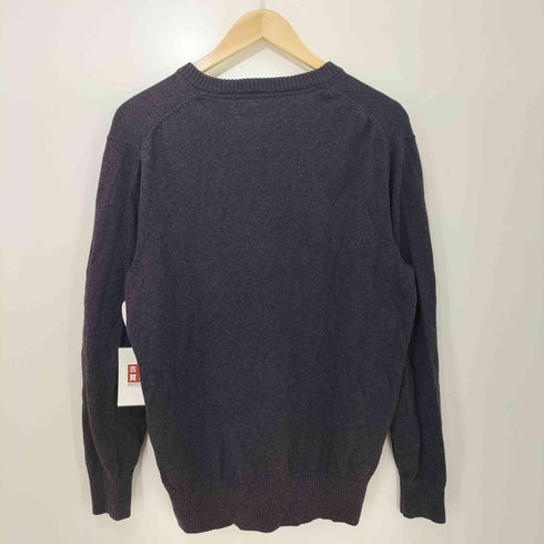 エディーバウアー Eddie Bauer コットンカシミヤ Vネックニット メンズ import:S