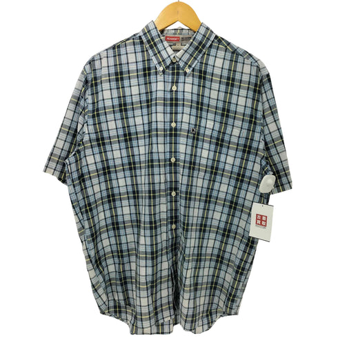 エクストララージ XLARGE チェック柄 ショートスリーブボタンダウンシャツ メンズ import:L