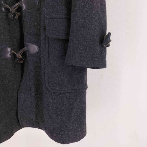 ジェイプレス J.PRESS 裏地チェック柄 ダッフルコート メンズ import:L