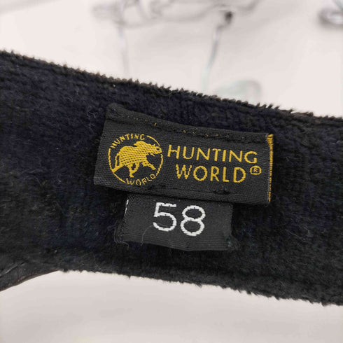 ハンティングワールド HUNTING WORLD アニマル柄 サンバイザー レディース 58