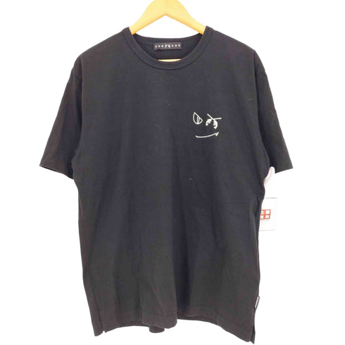 ロアーローガンス roar roarguns NEWスマイルSS Tシャツ スワロフスキー 2丁拳銃 メンズ JPN:3