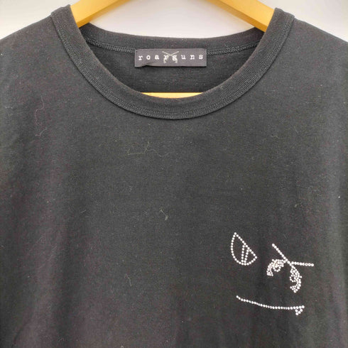 ロアーローガンス roar roarguns NEWスマイルSS Tシャツ スワロフスキー 2丁拳銃 メンズ JPN:3