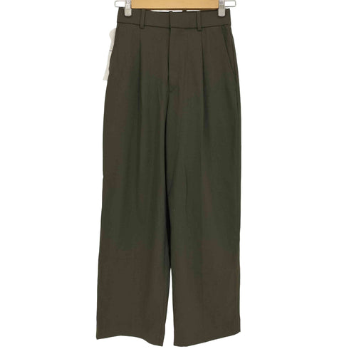 ユニクロ UNIQLO タックワイドパンツ レディース JPN:S