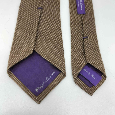 ラルフローレンパープルレーベル RALPH LAUREN PURPLE LABEL イタリア製 カシミヤ シルク ネクタイ メンズ
