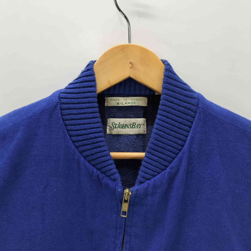 セントジョンズベイ STJOHNS BAY 90-00S 裏地ブロックチェック 細畝 コーデュロイ コーズ ベスト メンズ XL