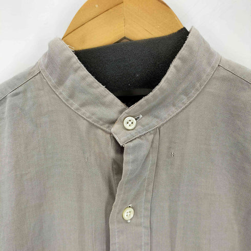 ラルフローレン RALPH LAUREN 90S 香港製 CLASSIC FIT ポニー刺繍 バンドカラーシャツ メンズ import:M