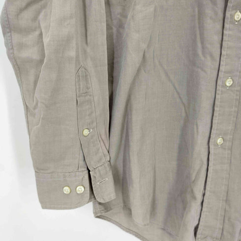 ラルフローレン RALPH LAUREN 90S 香港製 CLASSIC FIT ポニー刺繍 バンドカラーシャツ メンズ import:M