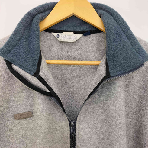 コロンビア Columbia 90s 三角タグ USA製 ジップアップフリースジャケット メンズ import:L