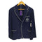ラルフローレンパープルレーベル RALPH LAUREN PURPLE LABEL イタリア製 ハンドテーラード エンブロイダリー テリー ブレザー メンズ 42R