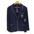 ラルフローレンパープルレーベル RALPH LAUREN PURPLE LABEL イタリア製 ハンドテーラード エンブロイダリー テリー ブレザー メンズ 42R