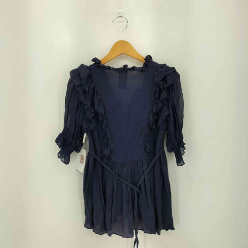 ダブルスタンダードクロージング DOUBLE STANDARD CLOTHING シルク100% フリルブラウス レディース