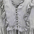 ダブルスタンダードクロージング DOUBLE STANDARD CLOTHING シルク100% フリルブラウス レディース