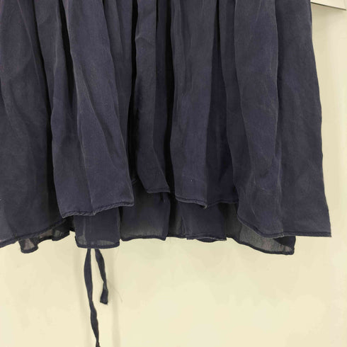 ダブルスタンダードクロージング DOUBLE STANDARD CLOTHING シルク100% フリルブラウス レディース