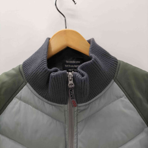 バンズ VANS 90S OLD MA-1型 スイッチング キルティング ダウン ブルゾン ジャケット メンズ import:L