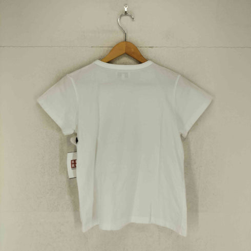 アニエスベー agnes b. レザール クルーネック トカゲロゴプリント 半袖 Tシャツ レディース 2