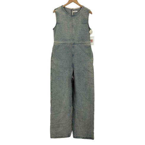 クラネ CLANE BACK OPEN DENIM ALL IN ONE レディース 2