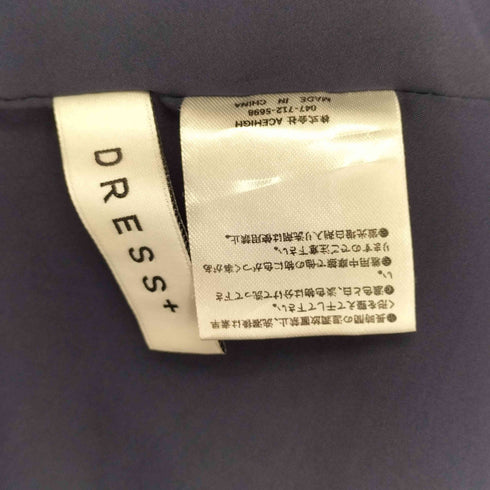 dress+ ワンピース 袖付き 披露宴 結婚式 オフィス パーティードレス レディース JPN:M