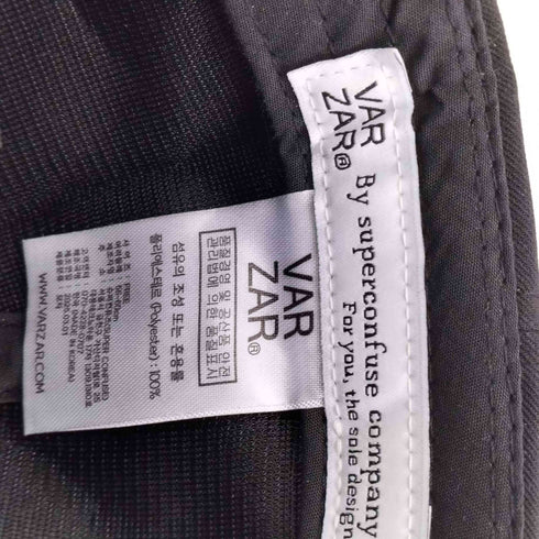 バザール VARZAR Stud logo over fit ball cap レディース